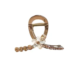 Kẹp Tóc Nữ Kya Jewel Little Fairytale Princess HC108 Màu Nâu