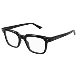 Kính Mắt Cận Nam Gucci GG1895O 001 Black Rectangular Glasses Màu Đen