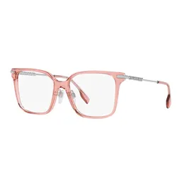 Kính Mắt Cận Nữ Burberry Elizabeth Demo Square Eyeglasses BE2376 4069 Màu Hồng