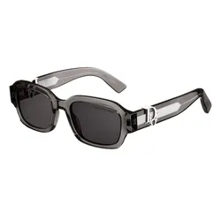 Kính Mát Dior Oblique S2I 45A0 Rectangular Sunglasses Màu Đen