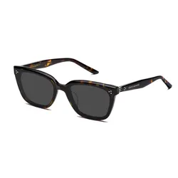 Kính Mát Gentle Monster Numer T1 Modern Square Sunglasses In Tortoiseshell Màu Xám/ Đồi Mồi