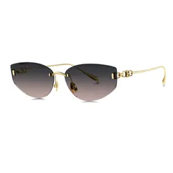 Kính Mát Nữ Bolon Sunglasses BL7205 A63 Màu Tím Vàng