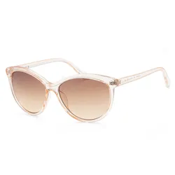 Kính Mát Nữ Calvin Klein CK CK19534S-270 Fashion Crystal Beige Sunglasses Màu Be
