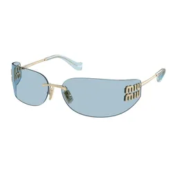 Kính Mát Nữ Miu Miu Sunglasses A51S ZVN10P Màu Xanh Nhạt