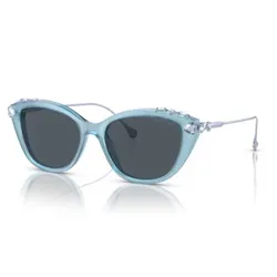 Kính Mát Nữ Swarovski Sunglasses 0SK6010F 20048755 Màu Xám - Xanh
