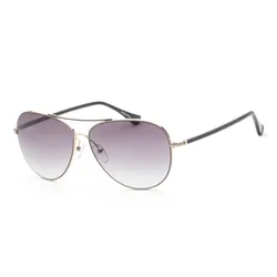 Kính Mát Unisex Calvin Klein Platinum Label 60mm Sunglasses CK1217SA 714 Màu Xám/Đen