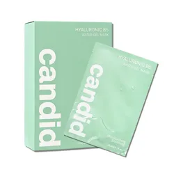 Mặt Nạ Dưỡng Ẩm Da Candid Hyaluronic B5 Water Gel Mask (Box 10 miếng)