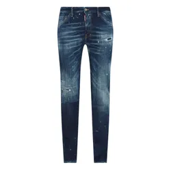 Quần Jean Nam Dsquared2 5 Pocket Cool Guy Denim S71LB1272 S30664 470 Màu Xanh Size 44