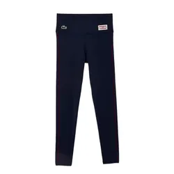 Quần Legging Nữ Lacoste Women's Logo OF1011 00 166 Màu Xanh Navy Size S