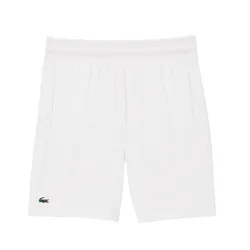 Quần Short Nam Lacoste Tennis Shorts Ultra Dry Stretch Material GH8950 51 001 Màu Trắng Size 3