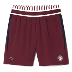 Quần Short Nam Lacoste X Roland-Garros Medvedev Men's Performance GH7838 00 IKS Màu Đỏ Burgundy Size 2