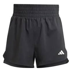 Quần Short Nữ Adidas IT7760 Pacer 3-Stripes High Waisted Woven Training Màu Đen Size 2XS 4in