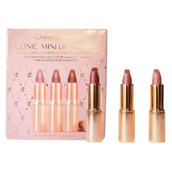 Set Son Lì Charlotte Tilbury Iconic Mini Lip Trio Kit 3 Màu