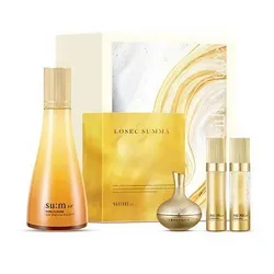 Set Tinh Chất Nước Thần Hoàng Kim Su:m37 LosecSumma Elixir Essence Secreta Set 4 Món