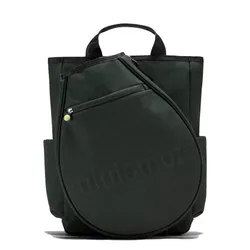 Set Túi Lululemon Unisex Racket Bag 19L For Tennis/ Badminton/ Pickleball - 3 pack - Freesize Màu Xanh Đen (Tặng 1 Đôi Tất)