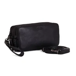 Túi Cầm Tay Nam Gianni  1812200-10-Black Màu Đen