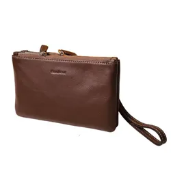 Túi Cầm Tay Nam Gianni Conti 582201-20 Brown Màu Nâu