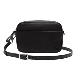 Túi Đeo Chéo Lacoste Crossbody Bag With Zippered Flat Pocket NF3954 53G 000 Màu Đen