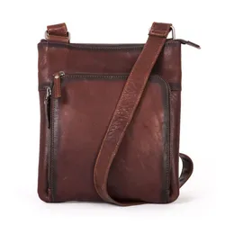 Túi Đeo Chéo Nam Gianni Conti Bag 4112371-25 Tan Màu Nâu