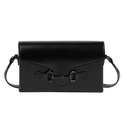 Túi Đeo Chéo Nữ Gucci Horsebit 1955 Mini Leather Bag Màu Đen