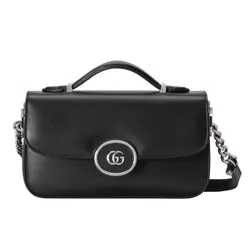Túi Đeo Chéo Nữ Gucci Petite GG Mini Bag Màu Đen