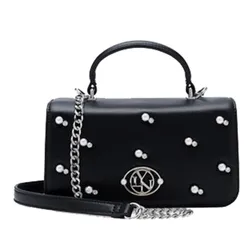 Túi Đeo Chéo Nữ Lyn Calla XS Crossbody Bag Black LL25CBF129 Màu Đen