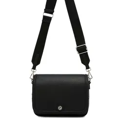 Túi Đeo Chéo Nữ Lyn Dune Scape Messenger Crossbody Bag - Black LL25FBM661 Màu Đen