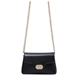 Túi Đeo Chéo Nữ Lyn Flashy Infinite Crossbody Bag Black LL25CBM232 Màu Đen
