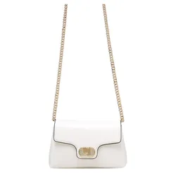 Túi Đeo Chéo Nữ Lyn Flashy Infinite Crossbody Bag Ivory LL25CBM232 Màu Trắng Ngà