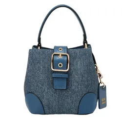 Túi Đeo Chéo Nữ Lyn Havana S Crossbody Bag Blue Variation 2 LL25CBF200 Màu Xanh Blue