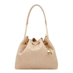 Túi Đeo Chéo Nữ Lyn Noel M Shoulder Bag Nude LL25FBM610 Màu Be