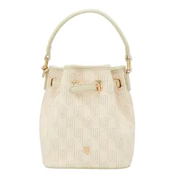 Túi Đeo Chéo Nữ Lyn Noel Mini Bucket Bag Light Printed Pink LL25FBM613 Màu Hồng Kem