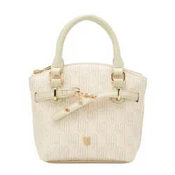 Túi Đeo Chéo Nữ Lyn Noel Mini Crossbody Bag Ivory LL25FBM614 Màu Kem