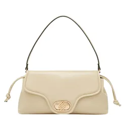 Túi Đeo Chéo Nữ Lyn Nyxia Infinite Puffy Crossbody Bag Beige LL25CBM259 Màu Be
