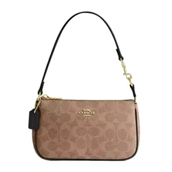 Túi Đeo Vai Coach Nolita 19 In Signature Canvas Shoulder Bag CW426 Màu Nâu
