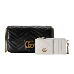 Túi Đeo Vai Nữ Gucci GG Marmont Shoulder Bag 751526 AACCE 1061 Màu Đen