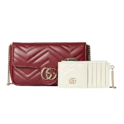 Túi Đeo Vai Nữ Gucci GG Marmont Shoulder Bag 751526 AADQM 6241 Màu Đỏ