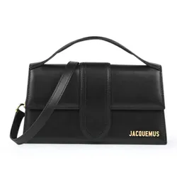 Túi Đeo Vai Nữ Jacquemus Le Grand Bambino Black Bag 213BA0073000 990 Màu Đen