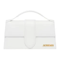 Túi Đeo Vai Nữ Jacquemus Le Grand Bambino White Bag 213BA0073000 100 Màu Trắng