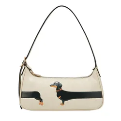 Túi Đeo Vai Nữ Lyn Blossom Infinite S Shoulder Bag Printed Ivory LL25FBM026 Màu Trắng