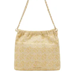 Túi Đeo Vai Nữ Lyn Bonita Monet Infinite Shoulder Bag Beige LL25FBM015 Màu Be