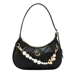 Túi Đeo Vai Nữ Lyn Dahlia S Shoulder Bag Black LL25CBF097 Màu Đen