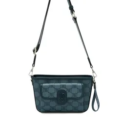 Túi Đeo Vai Nữ Lyn Davin Infinite S Crossbody Bag Dark Blue LL25SBM976 Màu Xanh