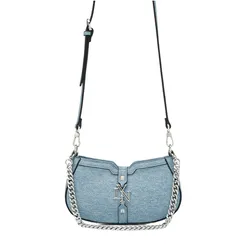 Túi Đeo Vai Nữ Lyn Galas S Shoulder Bag Blue Variation 2 LL25SBS319 Màu Xanh Blue