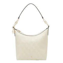 Túi Đeo Vai Nữ Lyn Genevieve Infinite Hobo Shoulder Bag Off White LL25FBM022 Màu Trắng