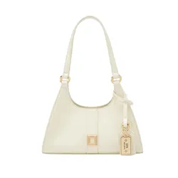 Túi Đeo Vai Nữ Lyn Imiko M Shoulder Bag - Ivory LL25FBT644 Màu Trắng Kem