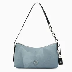 Túi Đeo Vai Nữ Lyn Ivar M Shoulder Bag - Blue Variation 2 LL25FBF033 Màu Xanh Blue