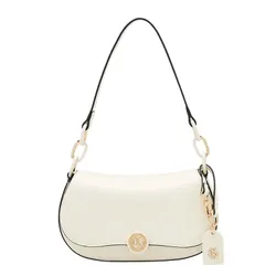 Túi Đeo Vai Nữ Lyn Ivar Shoulder Bag - Ivory LL25FBF034 Màu Kem