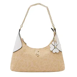 Túi Đeo Vai Nữ Lyn The Garden Infinite Shoulder Bag Light Beige LL25CBM218 Màu Be