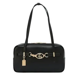 Túi Đeo Vai Nữ Lyn Tippy Shoulder Bag Black LL25CBF802 Màu Đen